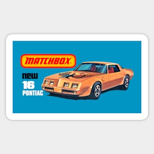 FIREBIRD - toy car box Sticker